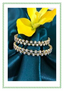 Diamond Simple Bangles