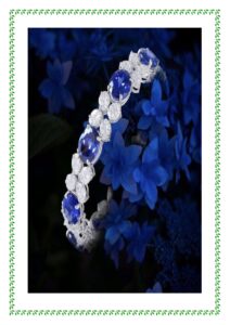 Blue Diamond Bracelet