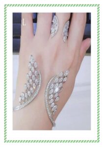 Hand Pocho with unique design